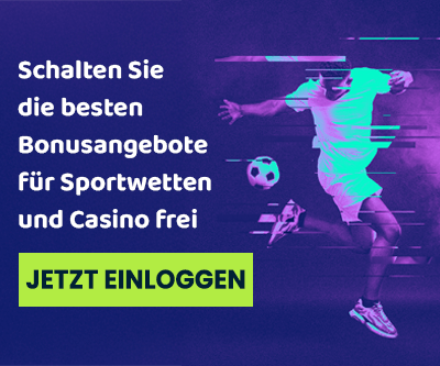 Neon Fussballspieler vor dunklem Hintergrund als grafische Darstellung positiver Wettigo Erfahrungen